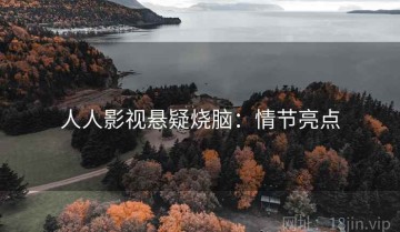 人人影视悬疑烧脑：情节亮点