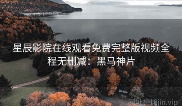 星辰影院在线观看免费完整版视频全程无删减：黑马神片
