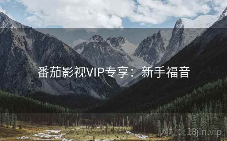 番茄影视VIP专享：新手福音